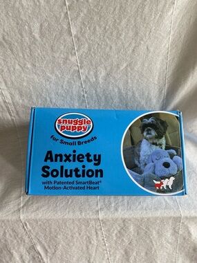 Anxiety Solution Plush Toy for Small Breeds - Blue